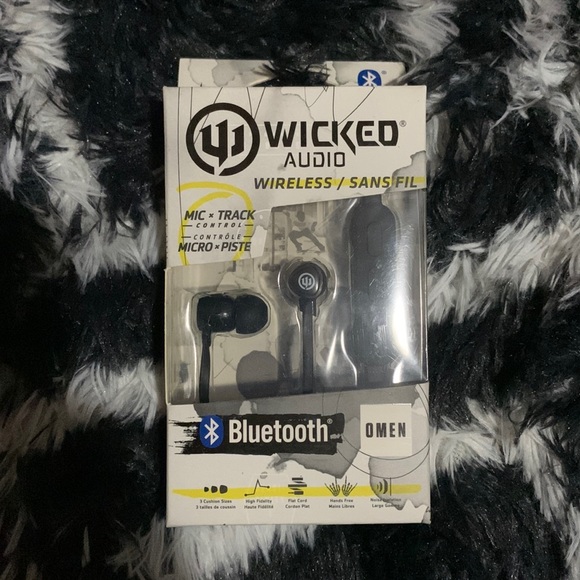 Wicked Audio "Omen" Wireless Bluetooth Earbuds | Black - Picture 1 of 3